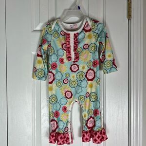 Pete Lucy Girls Romper Size 9/12m